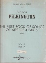 The first book of songs or airs of four parts, 1605..
