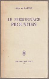 Le personnage proustien