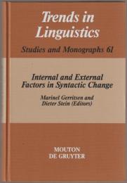 Internal and external factors in syntactic change