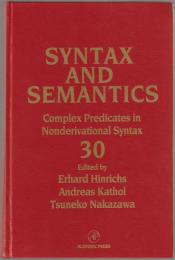 Complex predicates in nonderivational syntax