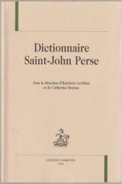 Dictionnaire Saint-John Perse