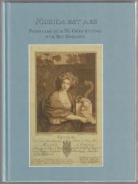 Musica est ars : Festgabe für Bin Ebisawa zum 70. Geburtstag am 22. November 2001