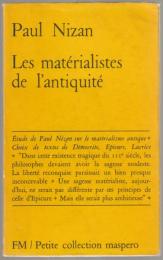 Les matérialistes de l'antiquité