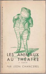 Les Animaux au théâtre : premier cahier