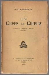 Les chefs du choeur : Corneille, Molière, Racine, Boileau.