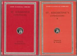 St. Augustine's Confessions : in two volumes.