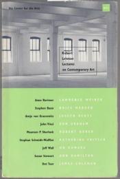 Robert Lehman lectures on contemporary art