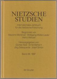 Nietzsche-Studien : internationales Jahrbuch für die Nietzsche-Forschung.