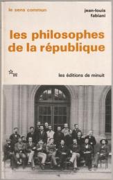 Les philosophes de la République.