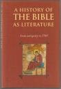 A history of the Bible as literature. Volume 1, From antiquity to 1700.