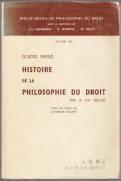 Histoire de la philosophie du droit XIXe et XXe siécles.