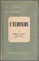 L'écriture.