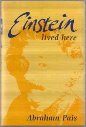 Einstein lived here.