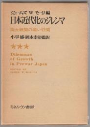 日本近代化のジレンマ : 両大戦間の暗い谷間
