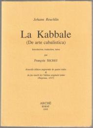 La kabbale : (De arte cabalistica).