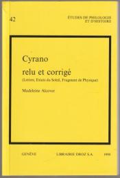 Cyrano relu et corrigé : Lettres, Estats du soleil, Fragment de physique