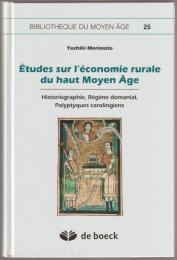 Études sur l'économie rurale du haut Moyen Âge : historiographie, régime domanial, polyptyques carolingiens.