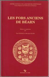 Les Fors anciens de Béarn.