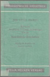 Zur Beurteilung ihrer Rechtmäßigkeit (1793) : beigefügt die Rezension von Friedrich von Gentz (1794)