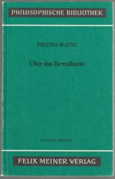 Über das Bewußtsein 1728.