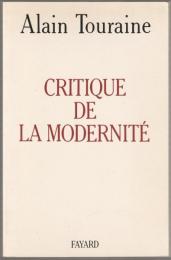 Critique de la modernité.