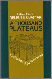 A thousand plateaus : capitalism and schizophrenia.