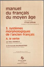 Le verbe.