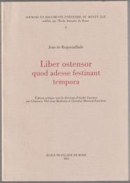 Liber ostensor quod adesse festinant tempora.