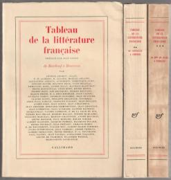 Tableau de la littérature française.