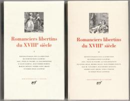 Romanciers libertins du XVIIIe siècle.