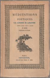 Méditations poétiques.