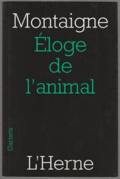Éloge de l'animal.