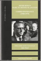 Correspondance (1948-1975).