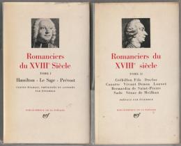 Romanciers du XVIII[e] siècle.