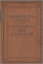Grundriß der Ästhetik : vier Vorlesungen