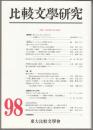 比較文學研究　特輯 萩原朔太郎の風景