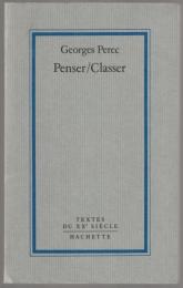 Penser, classer.