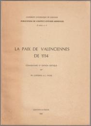 La Paix de Valenciennes de 1114.