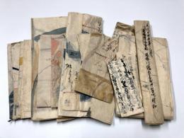 越後国頸城郡村絵図　一括
