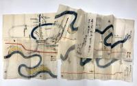 越後国頸城郡村絵図　一括