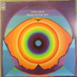 マイルス・デイビス　来日直筆サイン入りLPレコード　MILES IN THE SKY