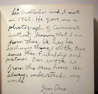 リー・フリードランダー/ジム・ダイン　Lee Friedlander/Jim Dine WORK FROM THE SAME HOUSE　