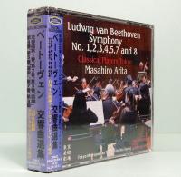 CD  有田正広指揮／ベートーヴェン:交響曲選集(第1、2、3、4、5、7、8番)　4枚組