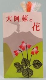 押し花の栞　大阿蘇の花