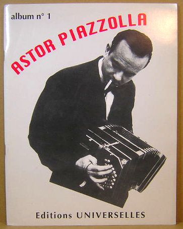 Astor Piazzolla Album No.1 アストル・ピアソラ シート・ミュージック 