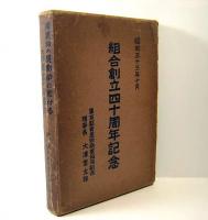 青果物の統制中に於けるわが組合の活躍史 組合創立四十周年記念