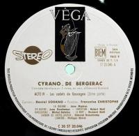 戯曲LPレコード　シラノ・ド・ベルジュラック　3枚組ボックス