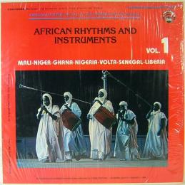 AFRICAN RHYTHMS AND INSTRUMENTS Vol.1  US盤　LPレコード