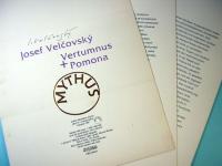 ヨゼフ・ヴェルチョフスキー　リトグラフ・揃いセット　「VERTUMNUS & POMONA」　JOSEF VELCOVSKY