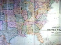Stanford's General United States of the America and Part of Canada